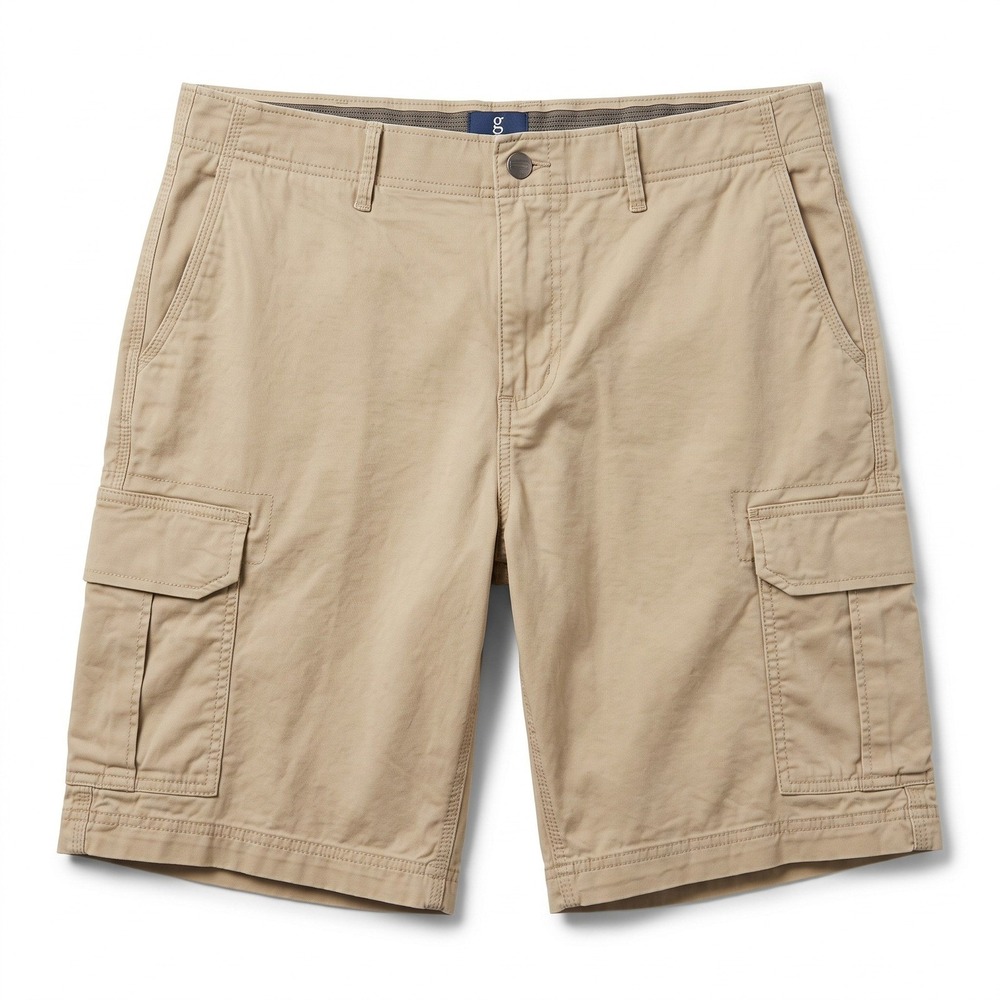 George 36 Khaki Cargo Shorts Mens Casual Utility Outdoor Summer Hiking